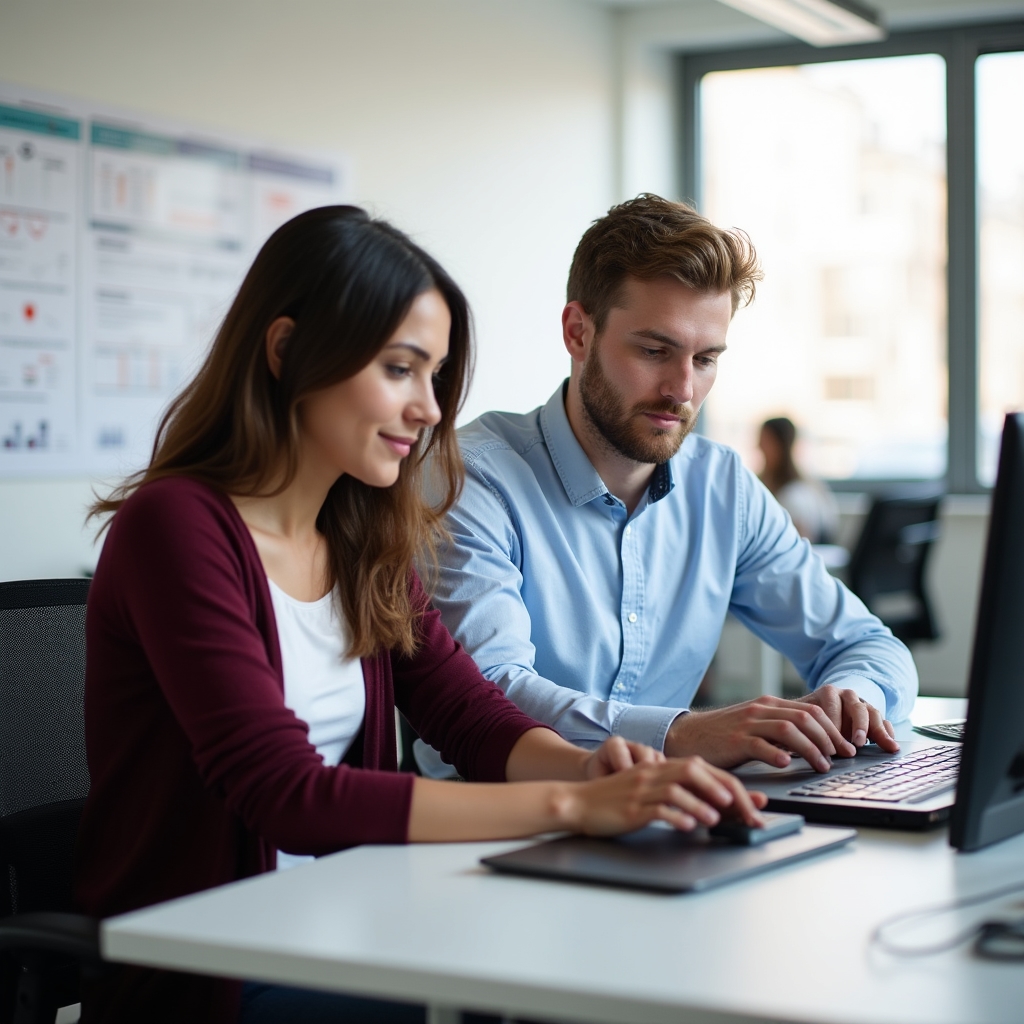 UX designer and developer working on accessibility audit